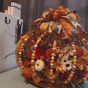 Pumpkin centerpiece